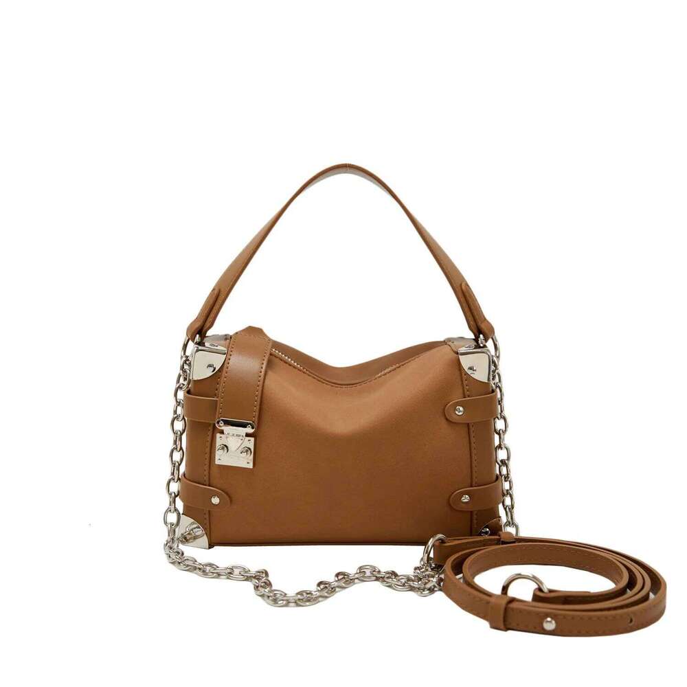 Designer Leather Shoulder Bag For Women Elegant Crossbody Handbag Ladies Fashionable Tote Messenger Purse Brand