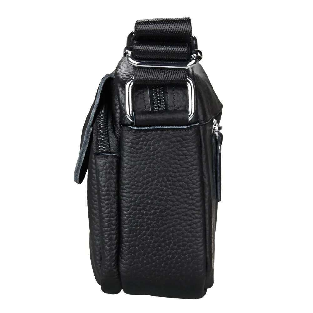 Messenger Cow Genuine Leather Soft Zipper Hasp Single Fashion Female Brand Casual Women Crossbody Bag