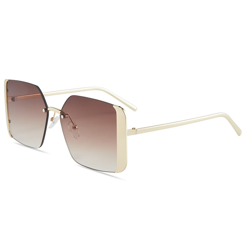Designer Sunglasses For Women Men Fashion Sunglasses Luxury Polarized Lens Goggle Pilot PC Frame Oversized UV400 Eyewear Luxury Style Sunglasses DA032