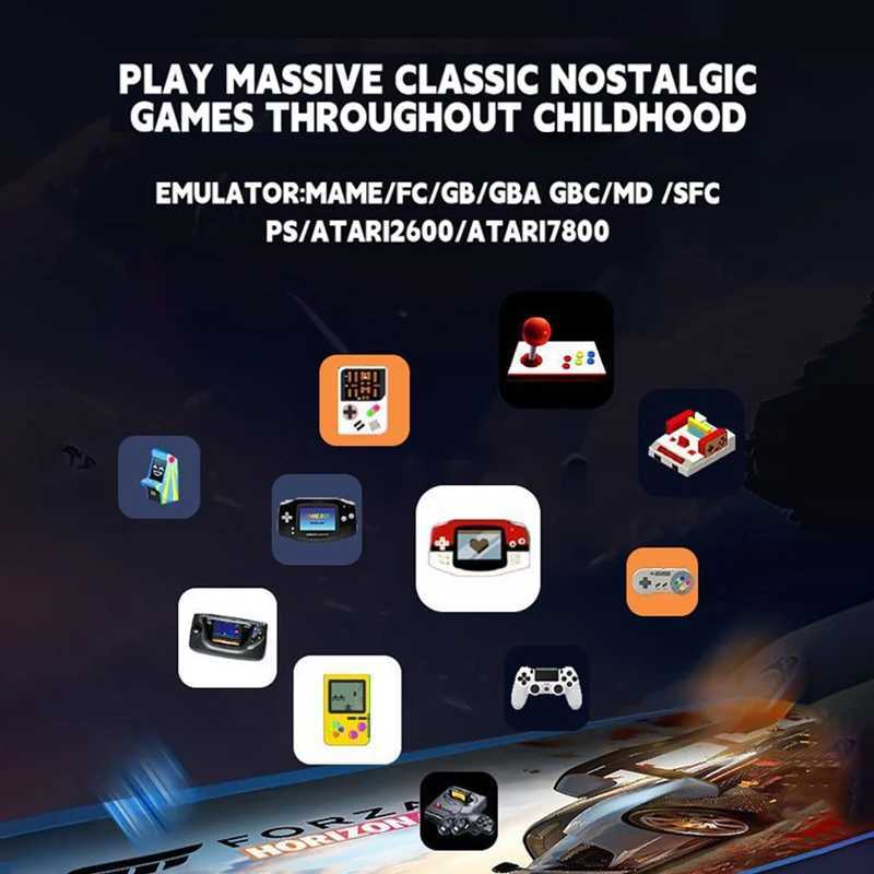 X2 256G 60000 Games 4K Game Player HD Retro Video Game Console Wireless Controller TV 30 Emulators For PS1/GBA/PSP Kids Gifts Z250610