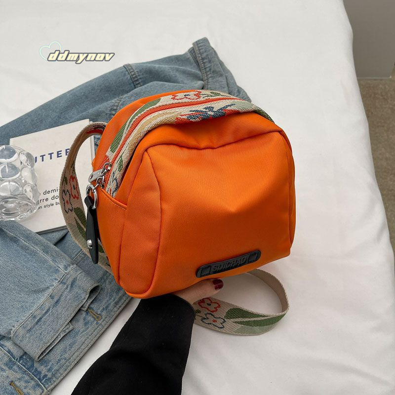 New Fashion Oxford Cloth Small Casual Versatile Lightweight Phone Coin Purse Women's Shoulder Crossbody Bag ddmynov