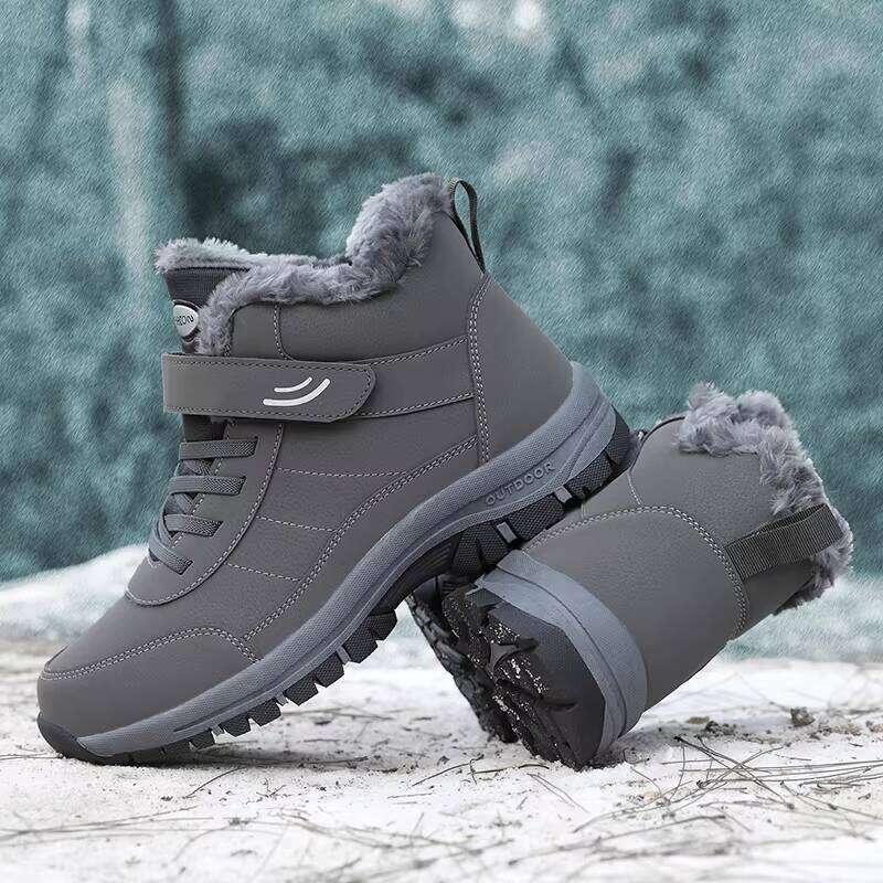 Hot Outdoor Fashion Top Sneakers Lightweight Thick Bottom Cotton Winter Warm High Quality Walking Shoes