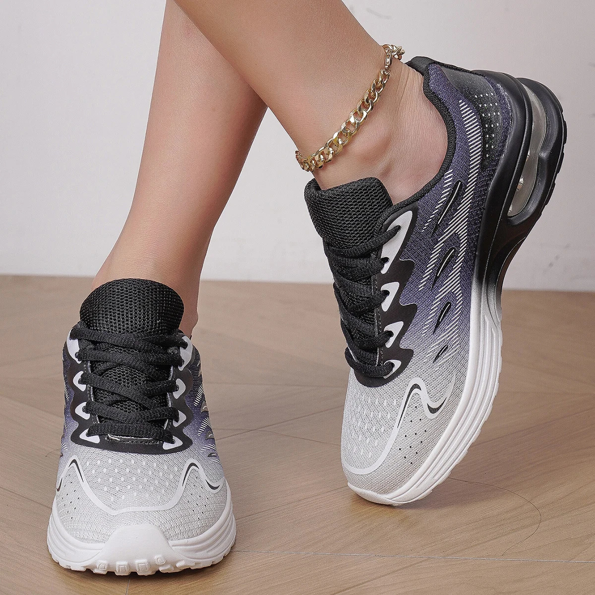Sneaker Women Walking Shoes Womens Fashion Air Cushion Mesh Breathable Tennis Sport Shoes 250606