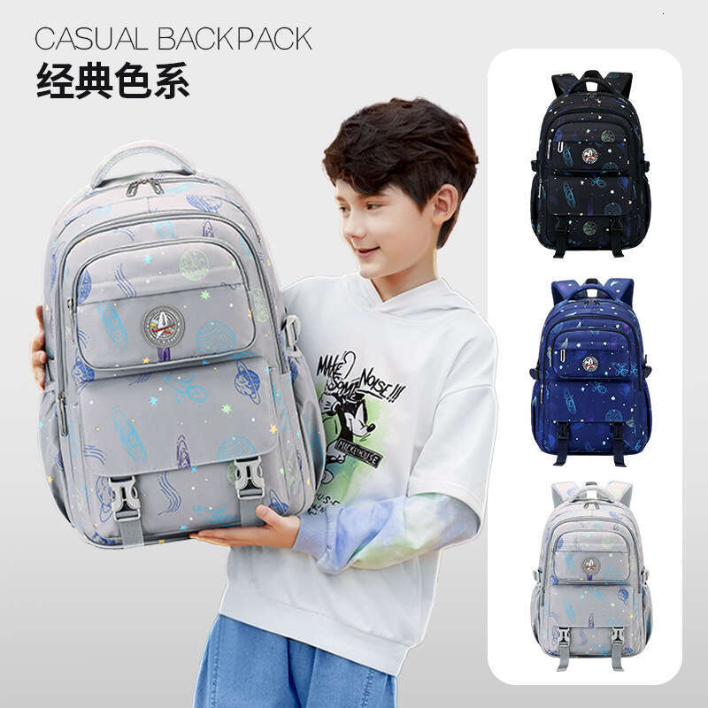 Designer Bag New Model Elementary Starry Sky Casual Backpack For Rd Th Grade Middle School Students Lightweight Oxford Cloth Boys