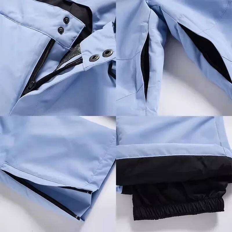 Winter 2025 New Windproof Waterproof Thermal Woman Man Outdoor Snow Sports Skiing Pants Snowboarding Clothing Ski Trousers Adult