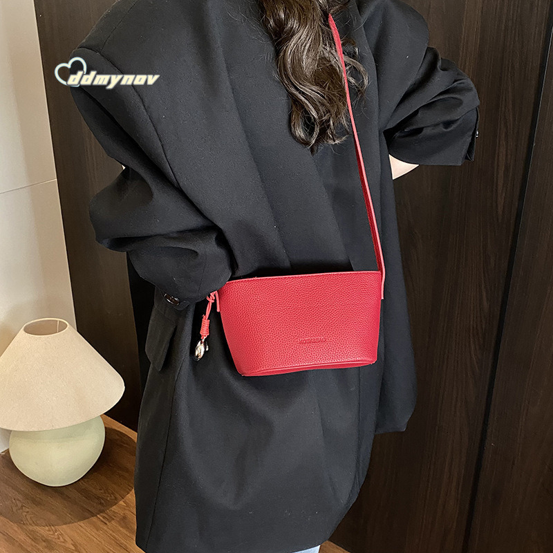 Fashion Casual Bucket for Women 2025 Summer New Women's Large Capacity Tote Handbag Shoulder Bag ddmynov ddmynov ddmynov