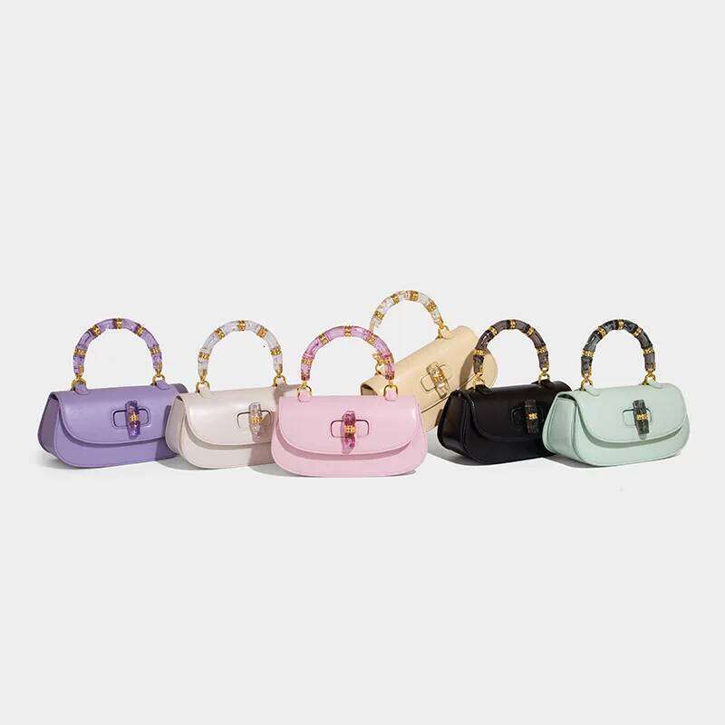 High-Grade Sense Women Crossbody Bags 2025 Trend PU Leather Short Handle Small Handbags Female Commuter Shoulder Bag