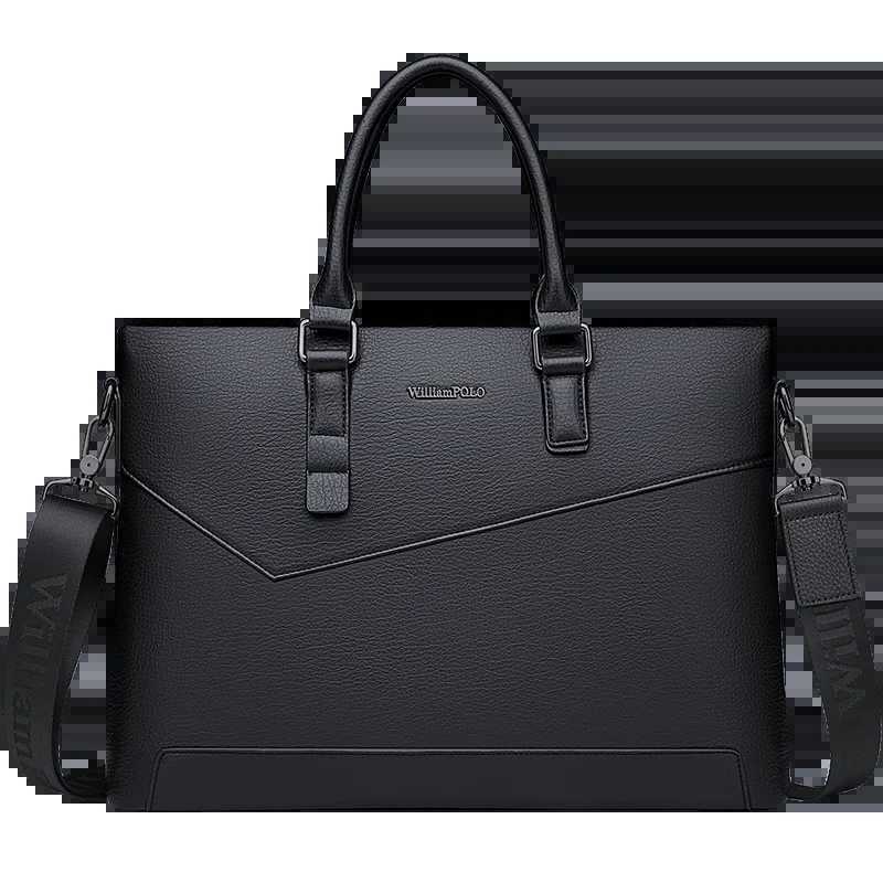 Mens Casual Briefcase Large Capacity Fashion One Shoulder Computer Bag Multi functional Commuter Backpack W250610