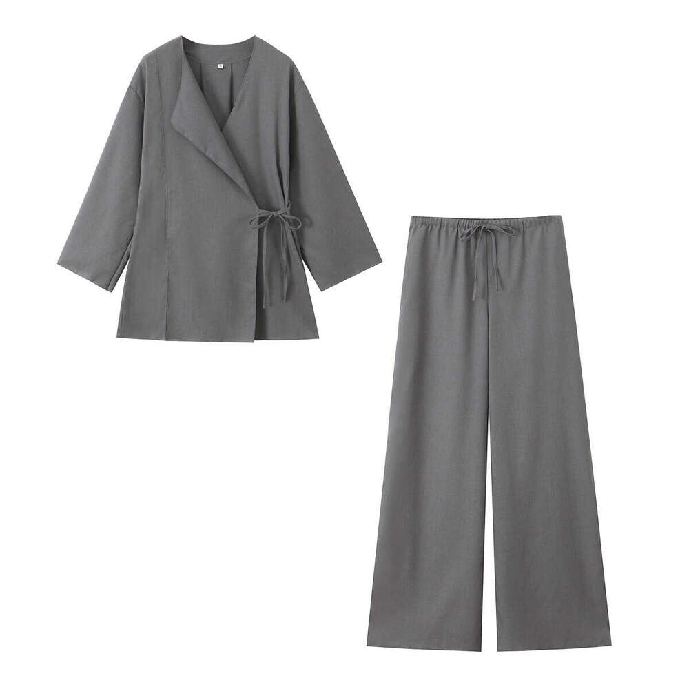 Spring New Style Kimono Cross Jacket6078572casual Pants57572 B5