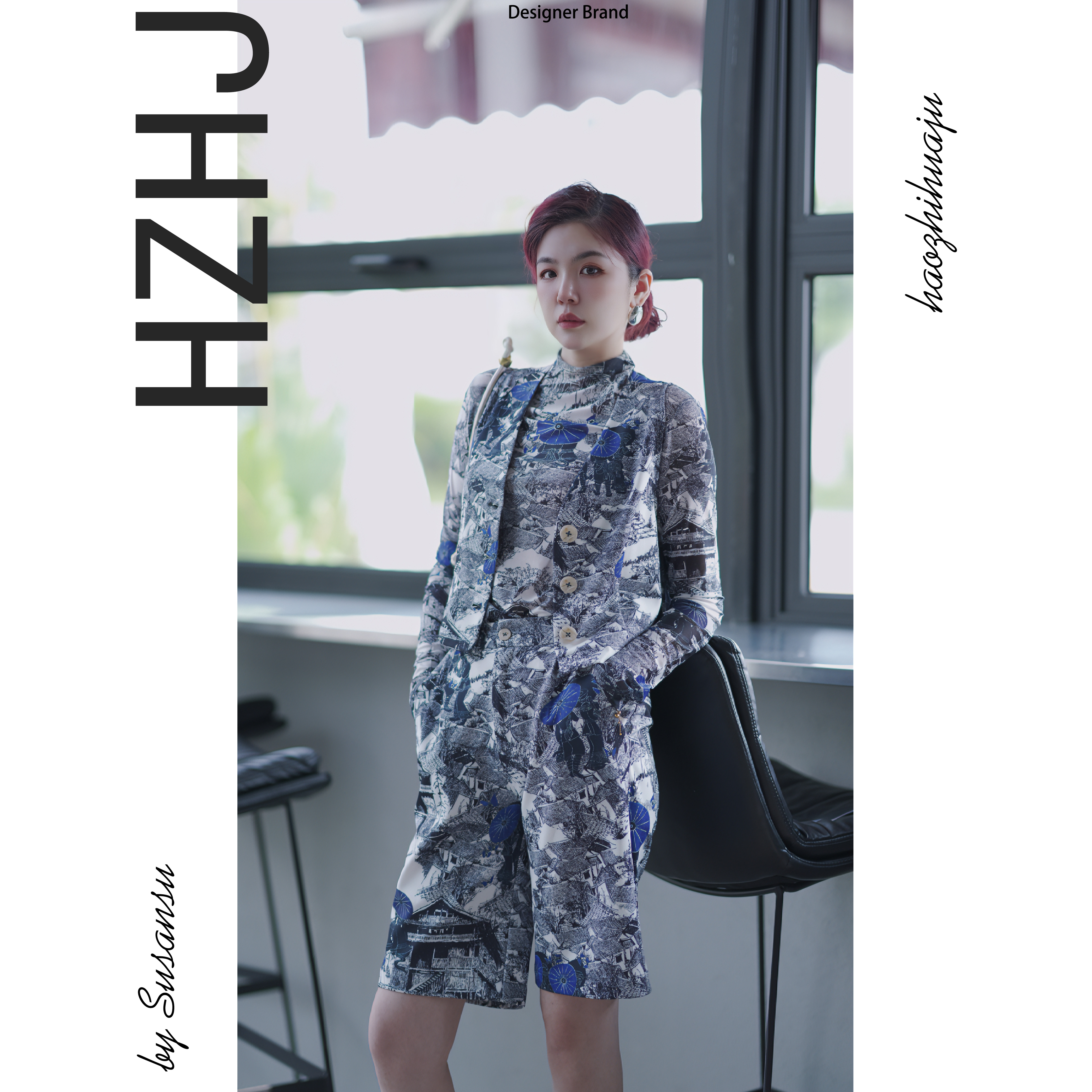 Luxury new designer commuter line drawing set appears white and slim with a highend temperament for commuting be a gift for mom and girlfriend