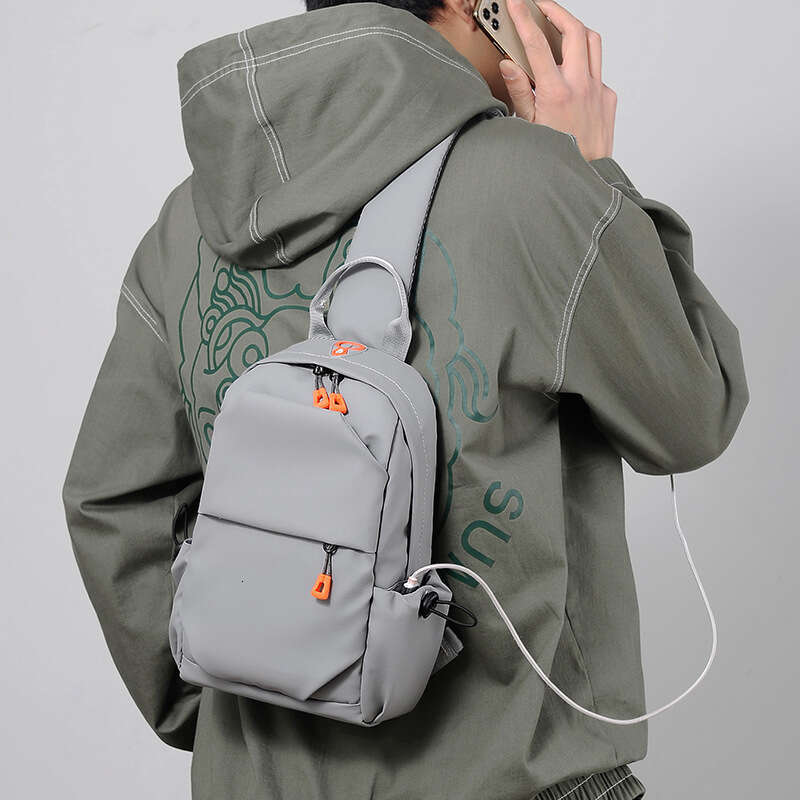 Large Capacity Chest Street Fashion Men's Trendy Brand Single Shoulder Crossbody Bag