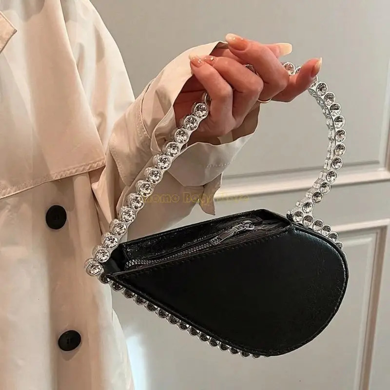 X90D Unique Heart Clutch Evening Bag Handbag For Elegant Evenings And Occasion 250606