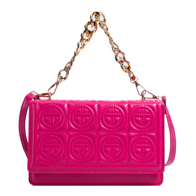 Free Shipping New Designer Luxury Wallet Bag For 2025 Women's Bag Textured Shoulder Crossbody Handbag Small Square Embossed Fashion Commuter Whol