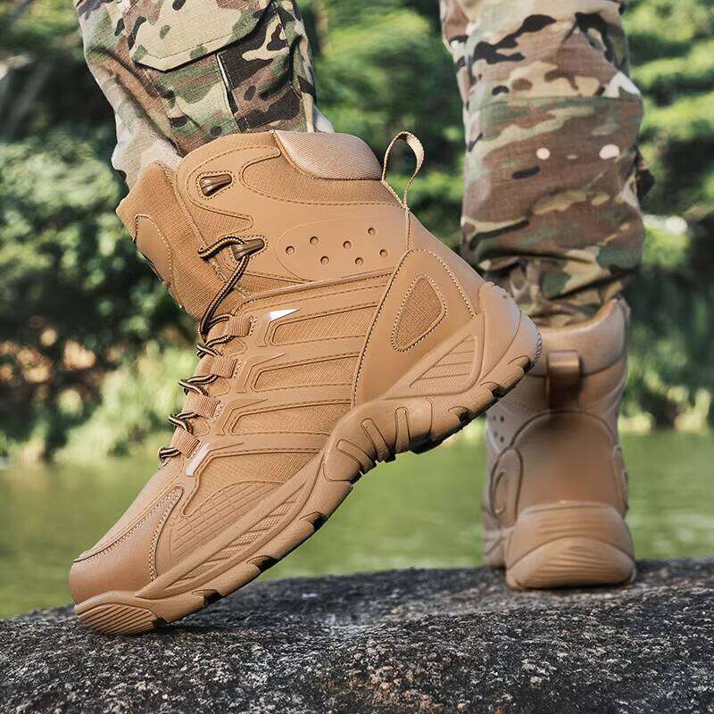 Hot Selling Men's Hiking Outdoor Fashionable High Top Sports Super Durable Walking Shoes for Men