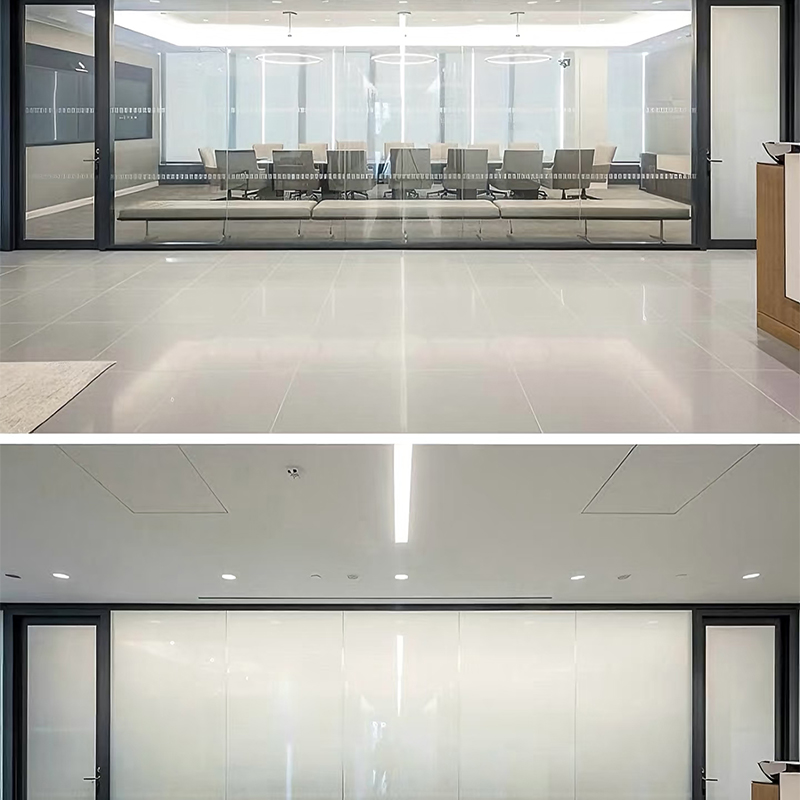 Super Safe Electrically Operated Dimming Glass Offering Optimal Clarity & Privacy Features