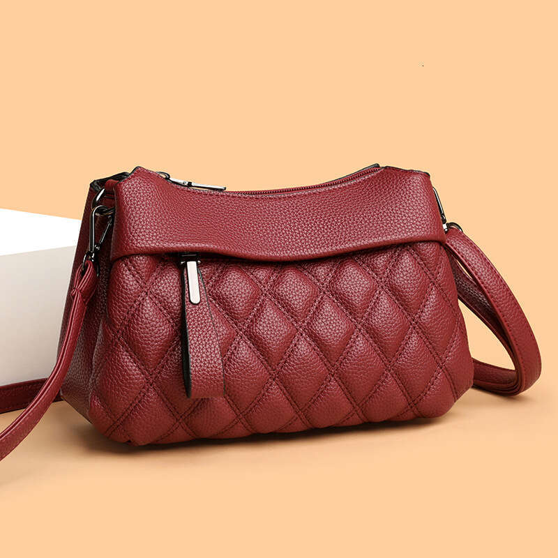 2025 New Trendy Women's Fashionable Versatile Student Flip Cover Shoulder Crossbody Small Square Bag