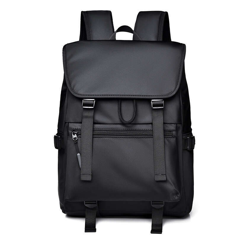 New Men's Large Capacity Lightweight Fashion Business Laptop Bag Simple Double Shoulder Commuter Backpack