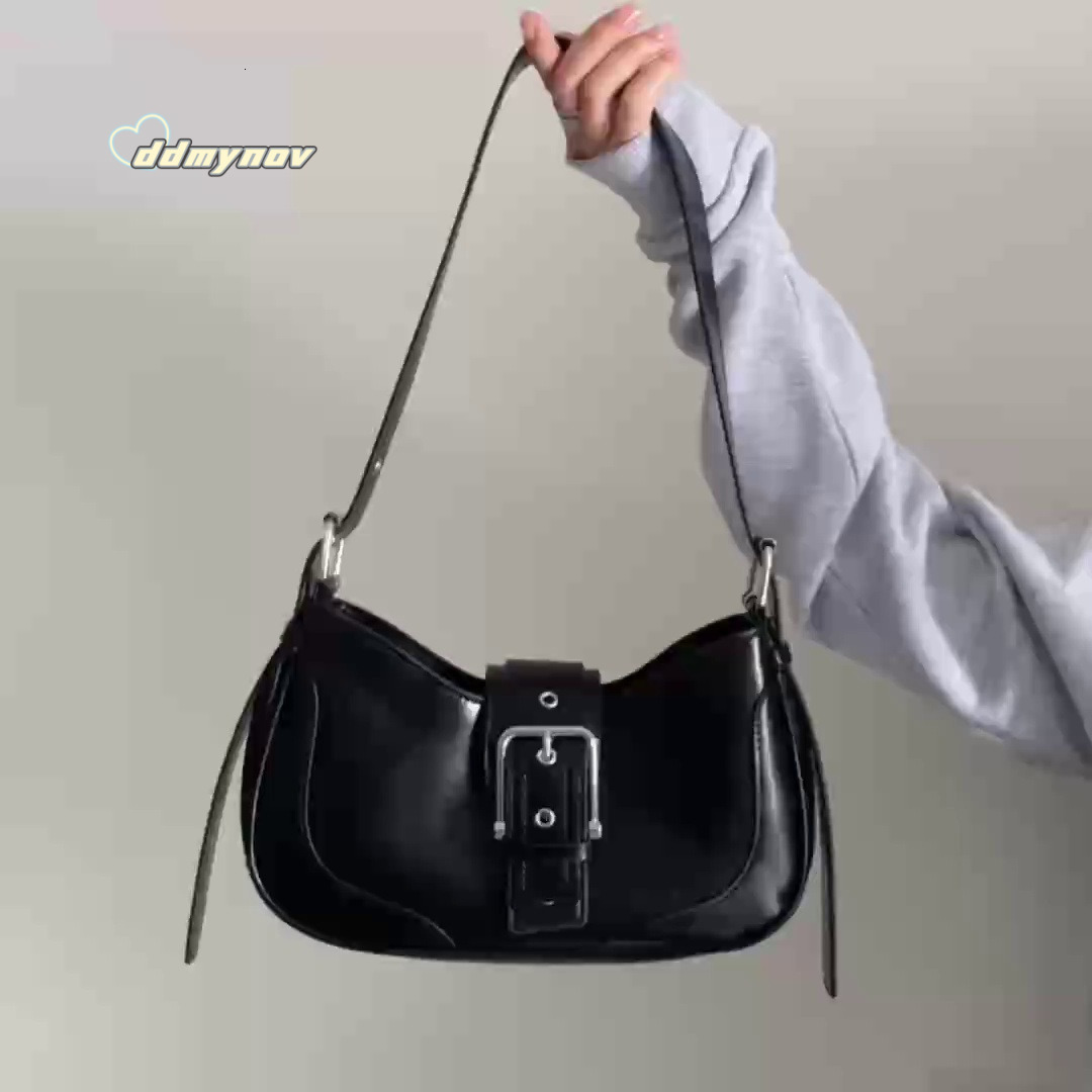 for Women 2025 New Trendy Underarm Niche Texture Simple Crescent Single Shoulder Crossbody Bag ddmynov