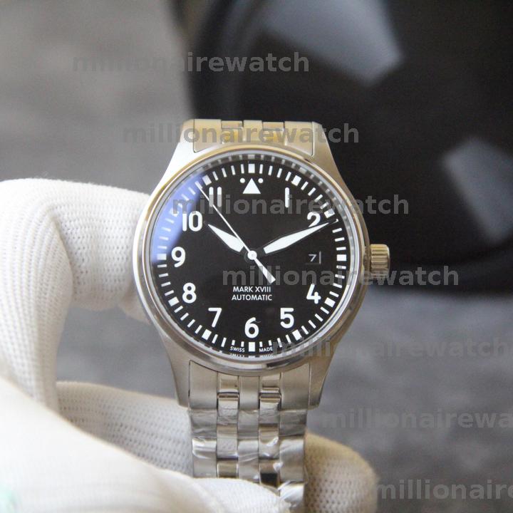 Hot Men's Watch Luxury Designer Marke Watch Classic Pilot Luxury Watch Mechanical Watch 316 Stainless Steel Men Watches Wristw Designer Watch