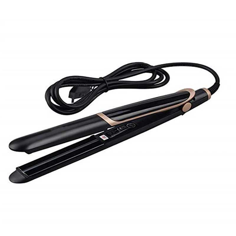 Hair Straightener Irons Ultrasonic Infrared Hair Iron LCD Display Hairs Flat Iron Board Recover Damaged Hair Irons W250610