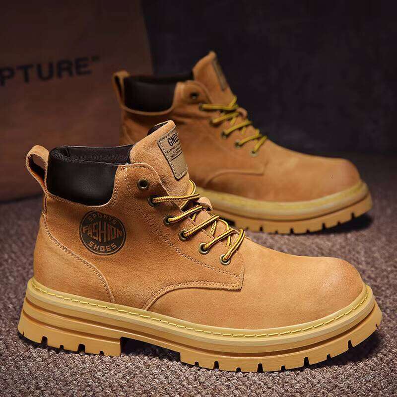 Winter High Top Comfortable Trendy Men's Boots Fashion Casual Shoes