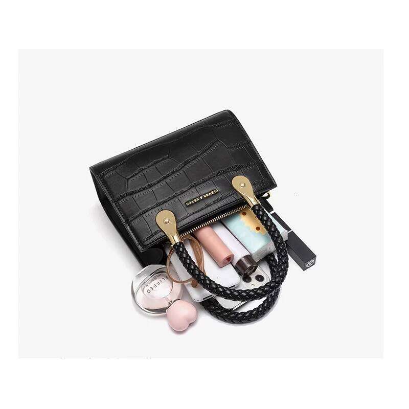 2025 New Trendy Small Square Leather Versatile And Elegant Single Shoulder Women's Handheld Crossbody Bag 2025/06/10 2025/06/10