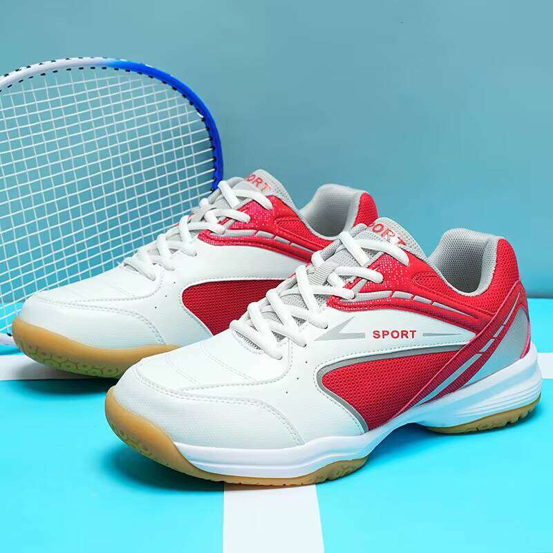 Hot Selling Breathable Badminton Men and Women From China Rubber Insole Sport Shoes for All Seasons