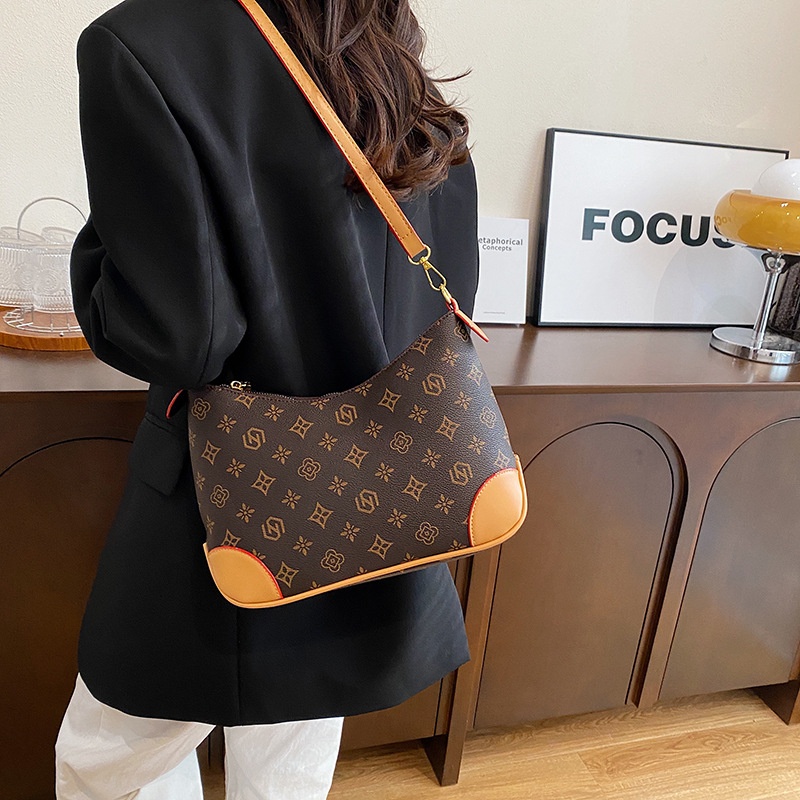 Free Shipping 2025 Designer Women's Luxury New Fashion Vintage Underarm Bag Shoulder Bag Crossbody Bag