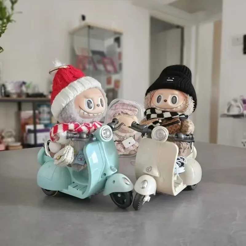 Labubu Accessories Labubu Have A Seat Toy - Labubu Scooter with LED Lights Music Cute Desk Decor for Labubu Doll Collectors W250610