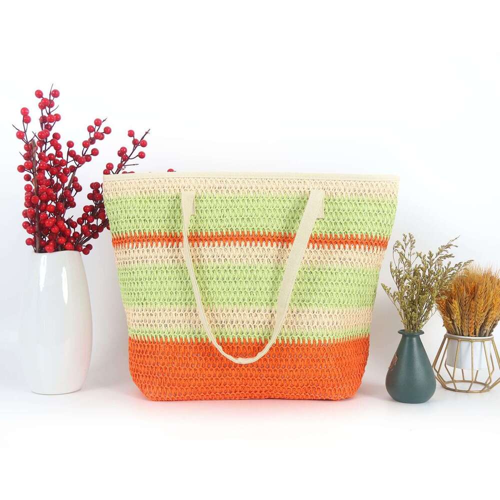 Commuting Women's 2024 Summer New Trendy Fashion Tote Bag Casual Handbag Handmade