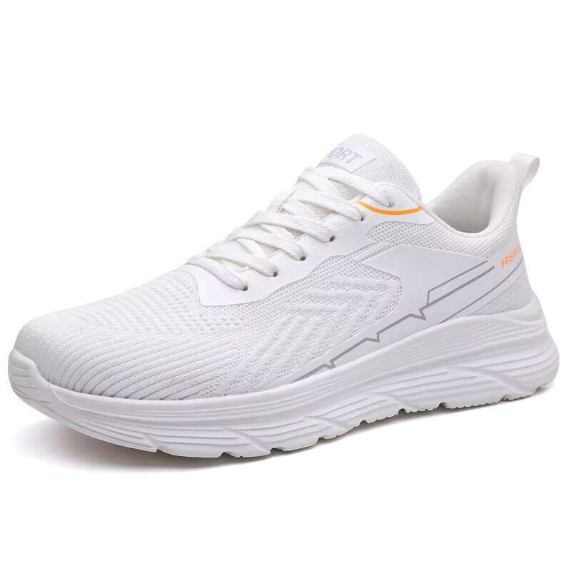 Youth Trend Flying Woven Men's Breathable Mesh Casual Running Walking Sports Shoes