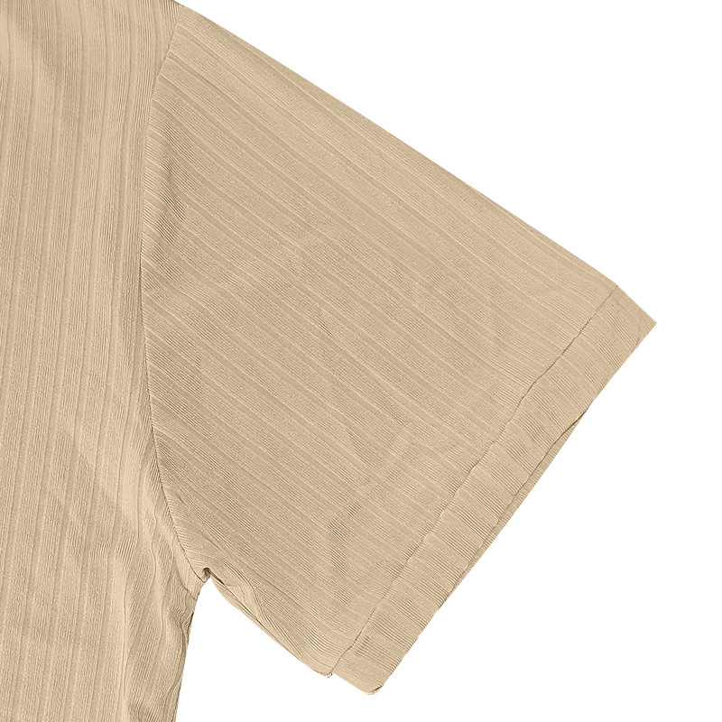 polo shirt mens designer t shirt Summer Men's T-Shirts Quick-Dry Ice Silk Stretch Polo Shirts Short-Sleeve
