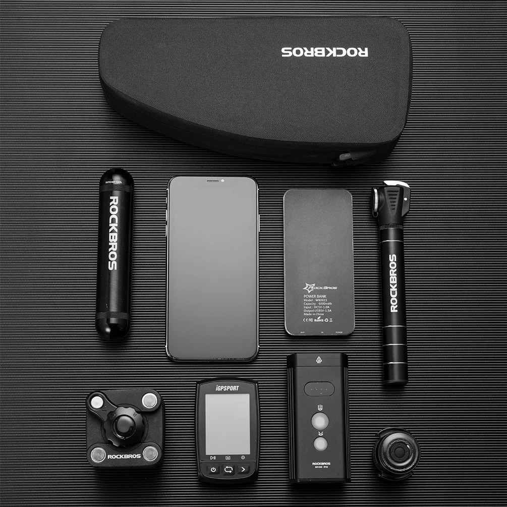ROCKBROS Bike Bag Bicycle Panniers Frame Top Front Tube Waterproof Bag Cycling MTB Road Bag Storage Bicycle Accessories 250610