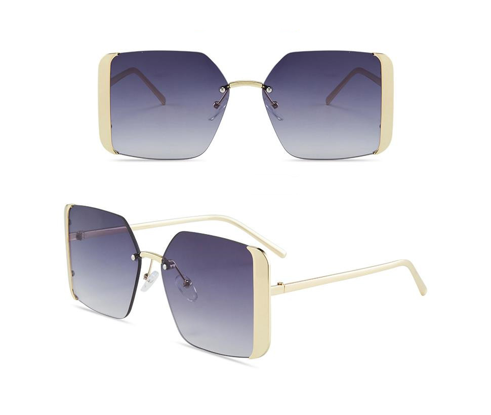 Designer Sunglasses For Women Men Fashion Sunglasses Luxury Polarized Lens Goggle Pilot PC Frame Oversized UV400 Eyewear Luxury Style Sunglasses DA032