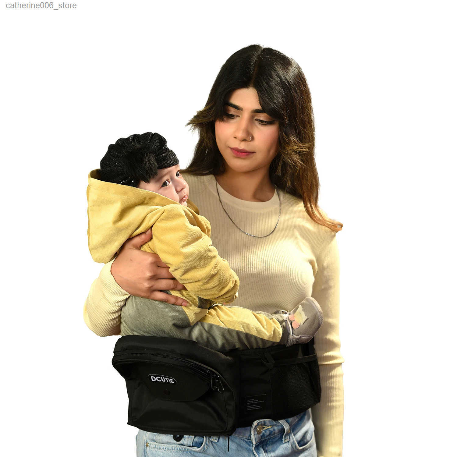 Adjustable Baby Hip Carrier Ergonomic Lightweight Waist Seat for Newborns Toddlers (6-36 Months) y2506107Q83