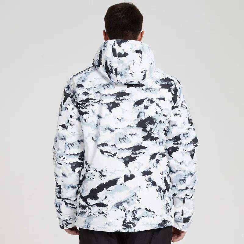 Men's 2025 New Ski Jackets Snowboarding Overcoats Waterproof Windproof Winter Outdoor Sports Thickened Skiing Warm Clothing Tops