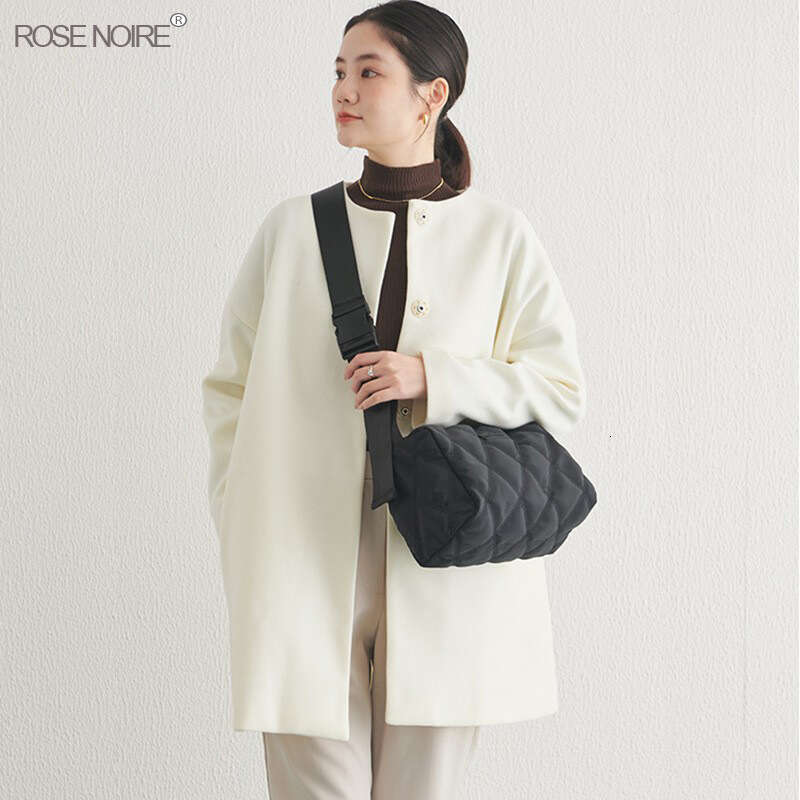 Straight Nylon Casual Women s Diamond Pattern Little Elephant Style Single Versatile Crossbody Shoulder Bag Trendy