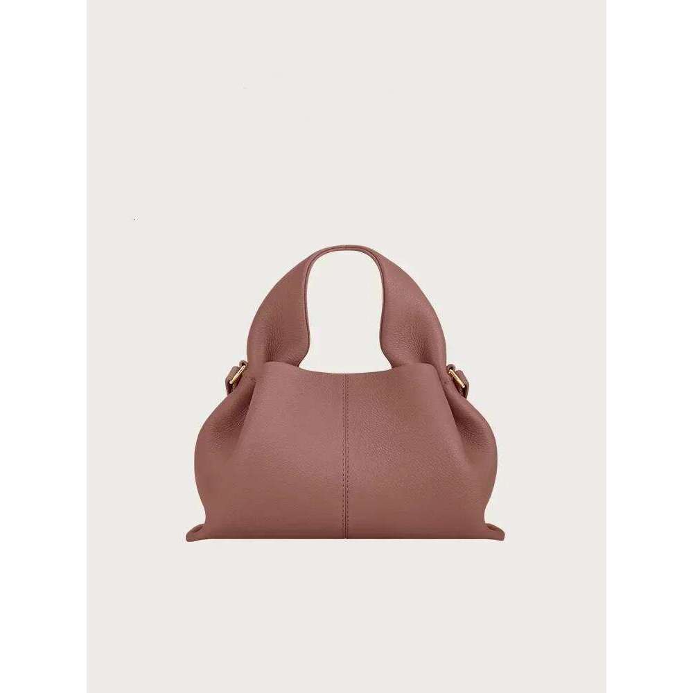 Cloud French Brand Genuine Cowhide Ladies Simple Dumpling Shoulder Bag