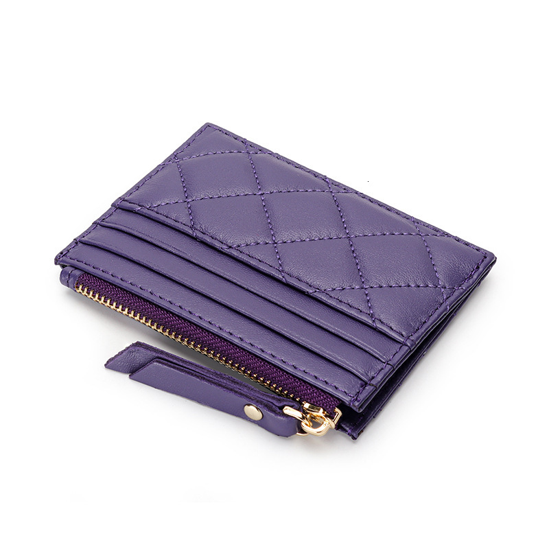 Free Shipping 2025 New Designer Bag Women's Genuine Leather Zipper Wallet Multi Slot Embroidered Card Bag Exquisite And Practical Coin Purse