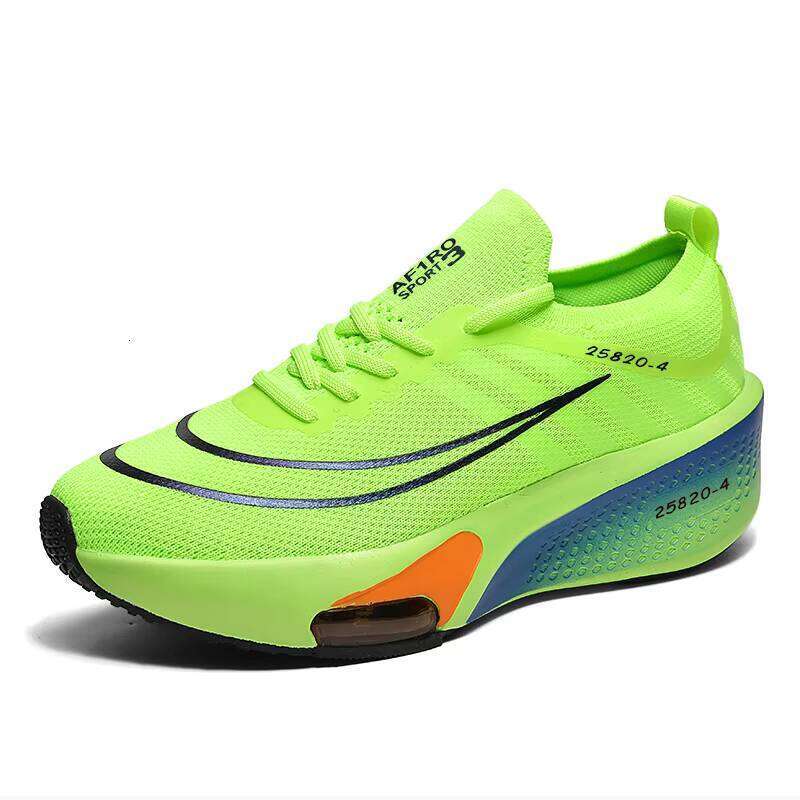 Hot Sale Air Cushion Running Fashionable Non-slip Men's Sports Cushioning Breathable Racing Shoes
