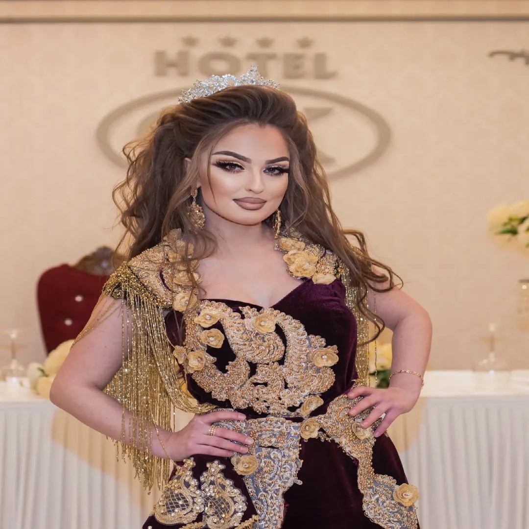 Traditional Albanian Wine Folk Prom Dress With Tassel Luxury Lace Beaded Overskirt Turkish Moroccan Takchita Evening Robes De Bal Plus Size Vestio De 