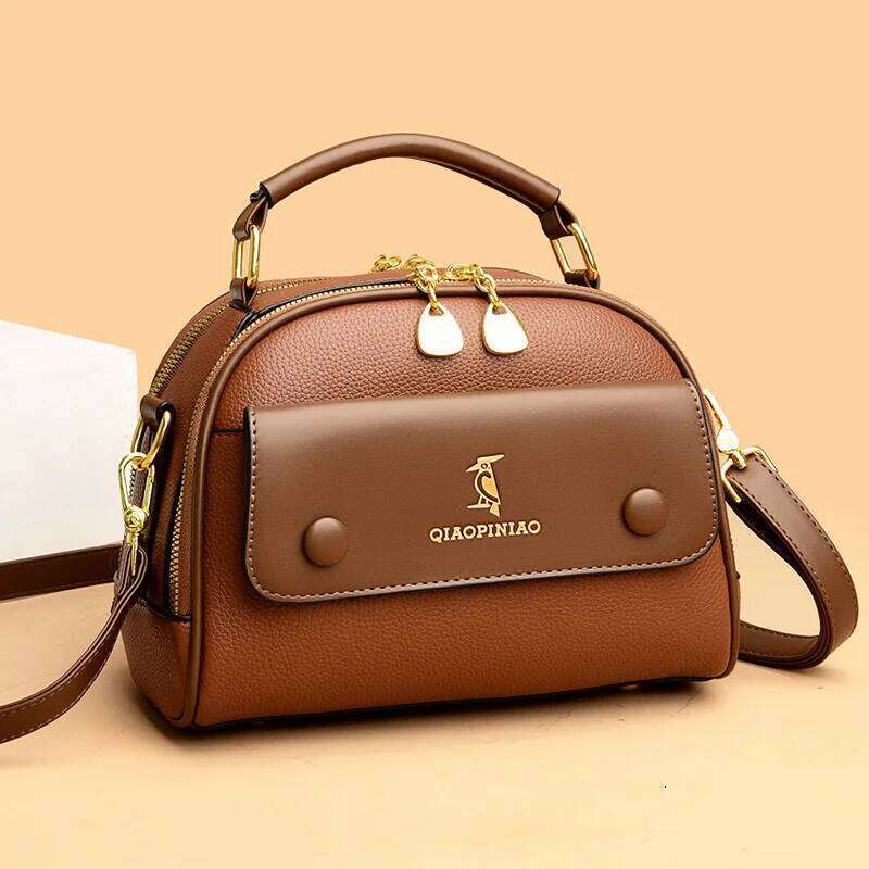 High Quality Leather Crossbody Shoulder Bag Women 2023New Fashion Purse And Handbag Designer Ladies Tote Brand Female Sac