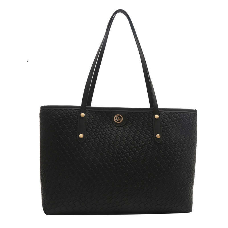 2024 New Women's Casual Large Capacity Tote for College Students Fashionable Simple Shoulder Bag