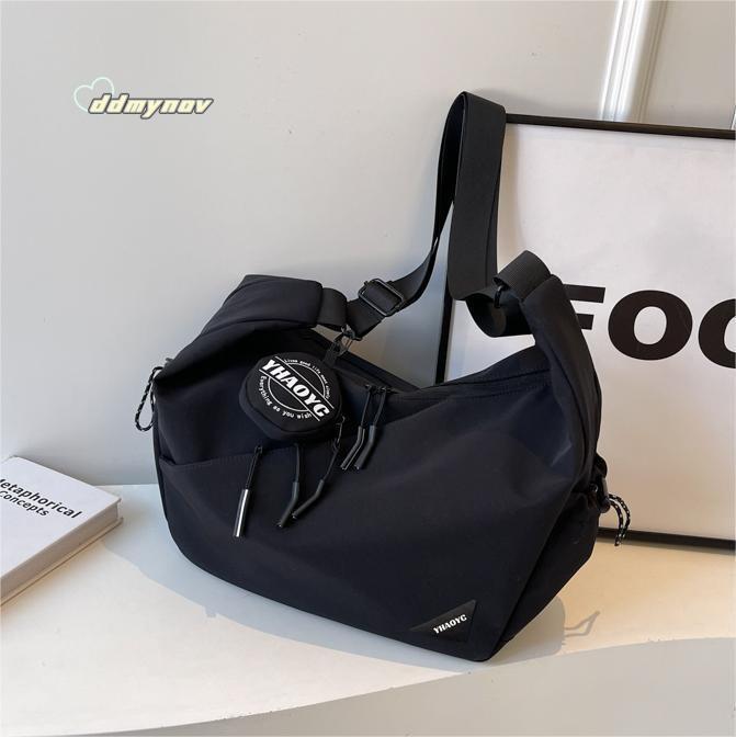 Large Capacity Canvas for Women 2025 New Versatile Casual Simple Dumpling High-end Trendy Crossbody Bag ddmynov