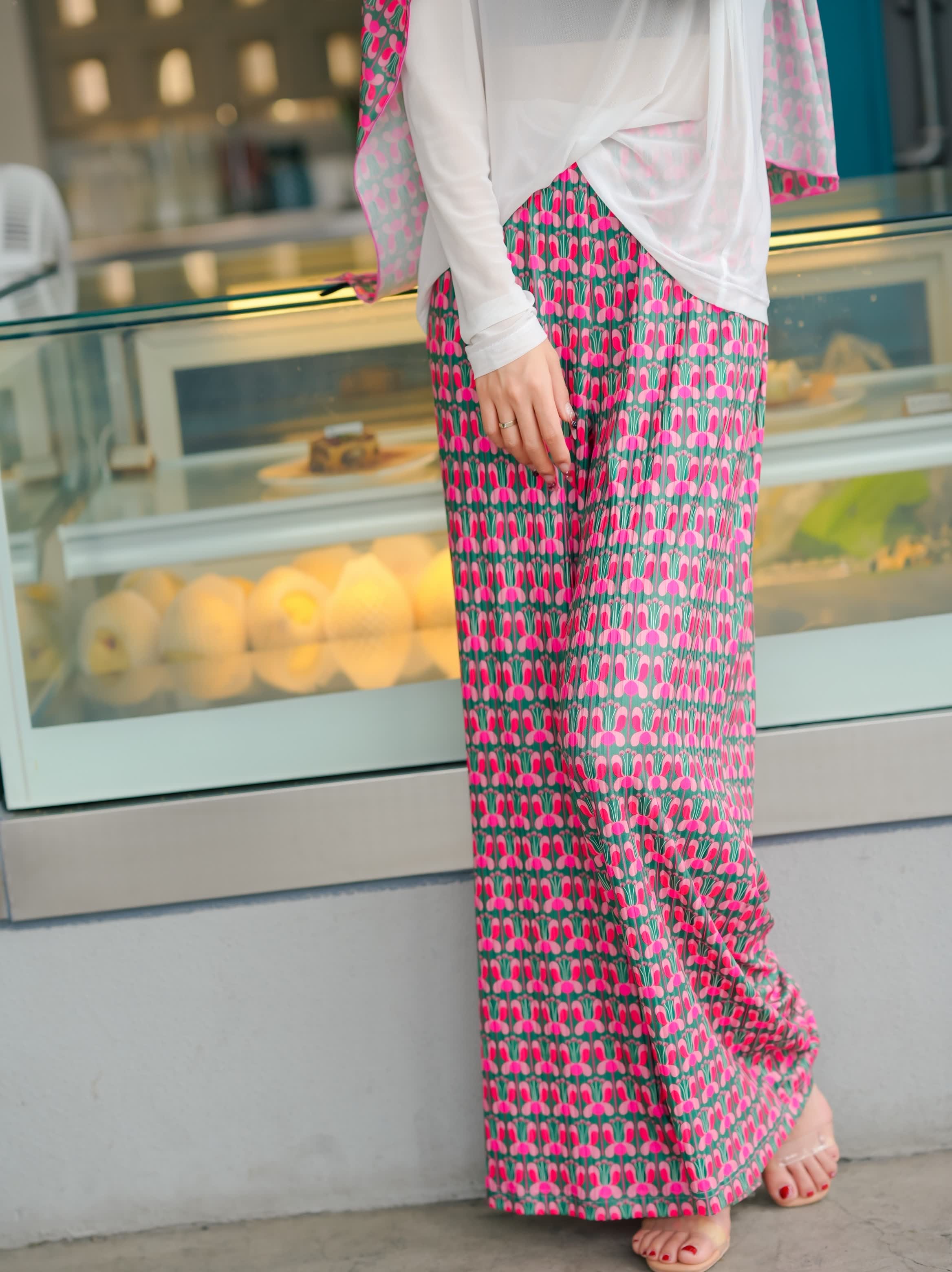 Luxury original designer's pink butterfly pants, casual and slimming high-end and luxurious on daily,festival,business be gift for woman.
