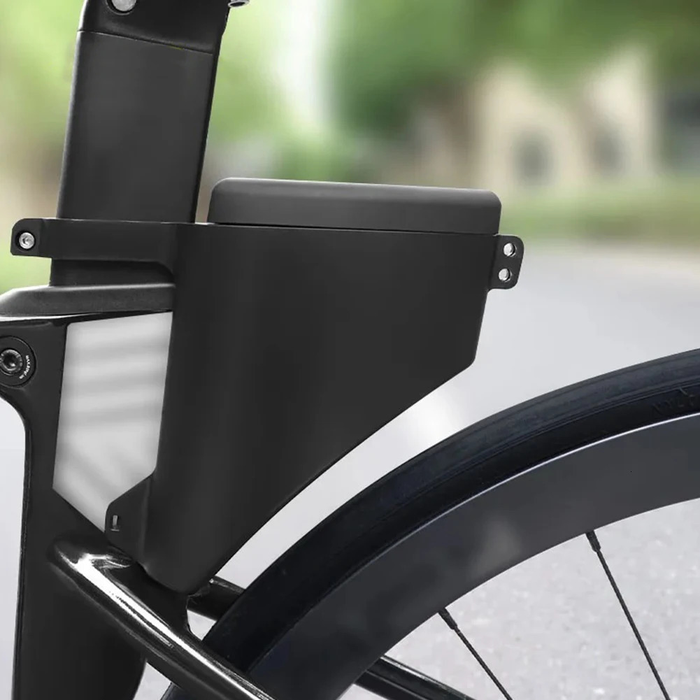 Road Bike Tail Bag Waterproof Bike Teardrop Seatpost Bag Large Capacity Bike Seatpost Torpedo Saddle Bag for Outdoor Sports 250610