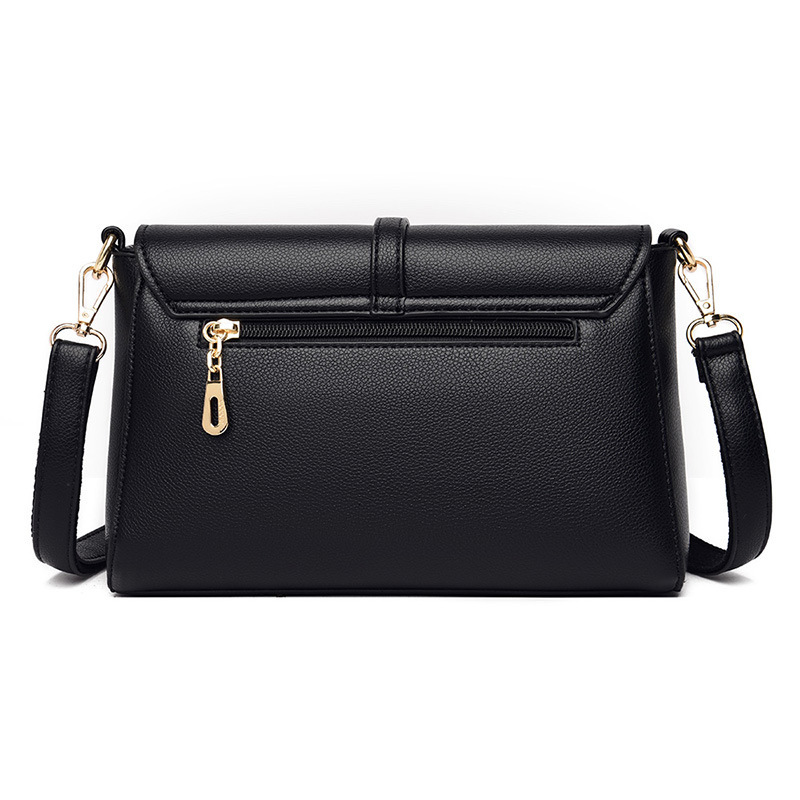 Free Shipping New Fashion Women's Bag Casual Shoulder Crossbody Bag PU Microfiber Leather Luxury Designer Soft Bag