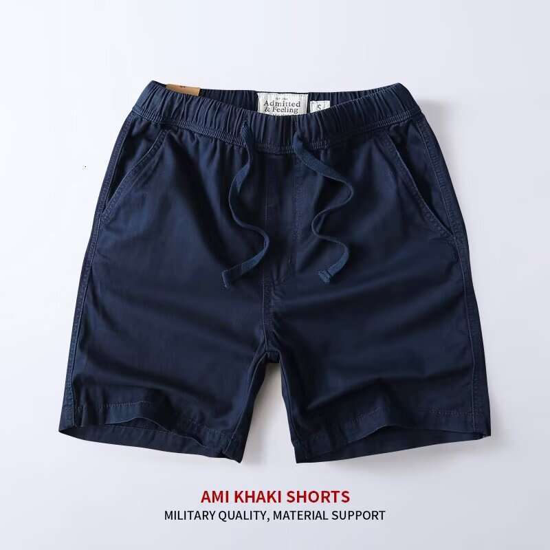 Summer American Style Multi-Pocket Camouflage Cargo For Men Trendy Brand Ins Yu Wenle Casual Loose Mid-Length Shorts B5
