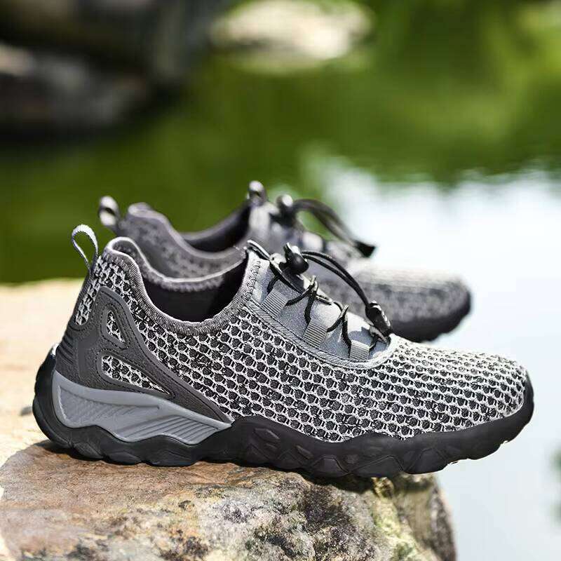 Brand New Outdoor Mesh Breathable River Tracing Comfortable Men's Hiking Shoes