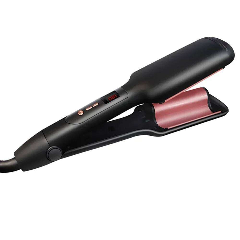 Professional Styler 3 Barrels Big Wave Curling Hair Curlers Crimping Iron Fluffy Waver Salon Styling Tools